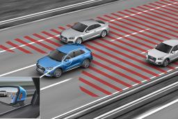 Audi's blind-spot monitoring system